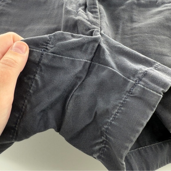 J. Crew Chino Broken-In‎ 100% Cotton Gray Mid Rise Shorts Sz 4 - Picture 4 of 11